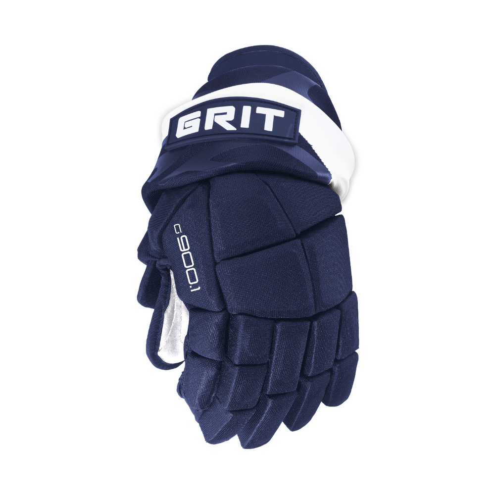 Grit Python G900.1 - Gant de hockey senior (bleu marine)